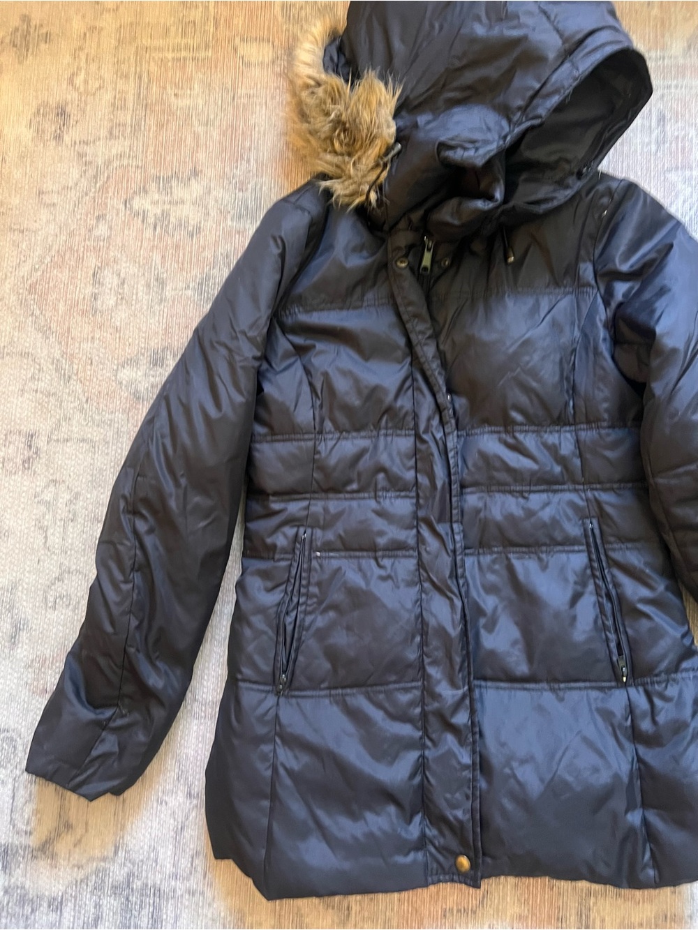 Jacob Women's Black Puffer Jacket Xsmall